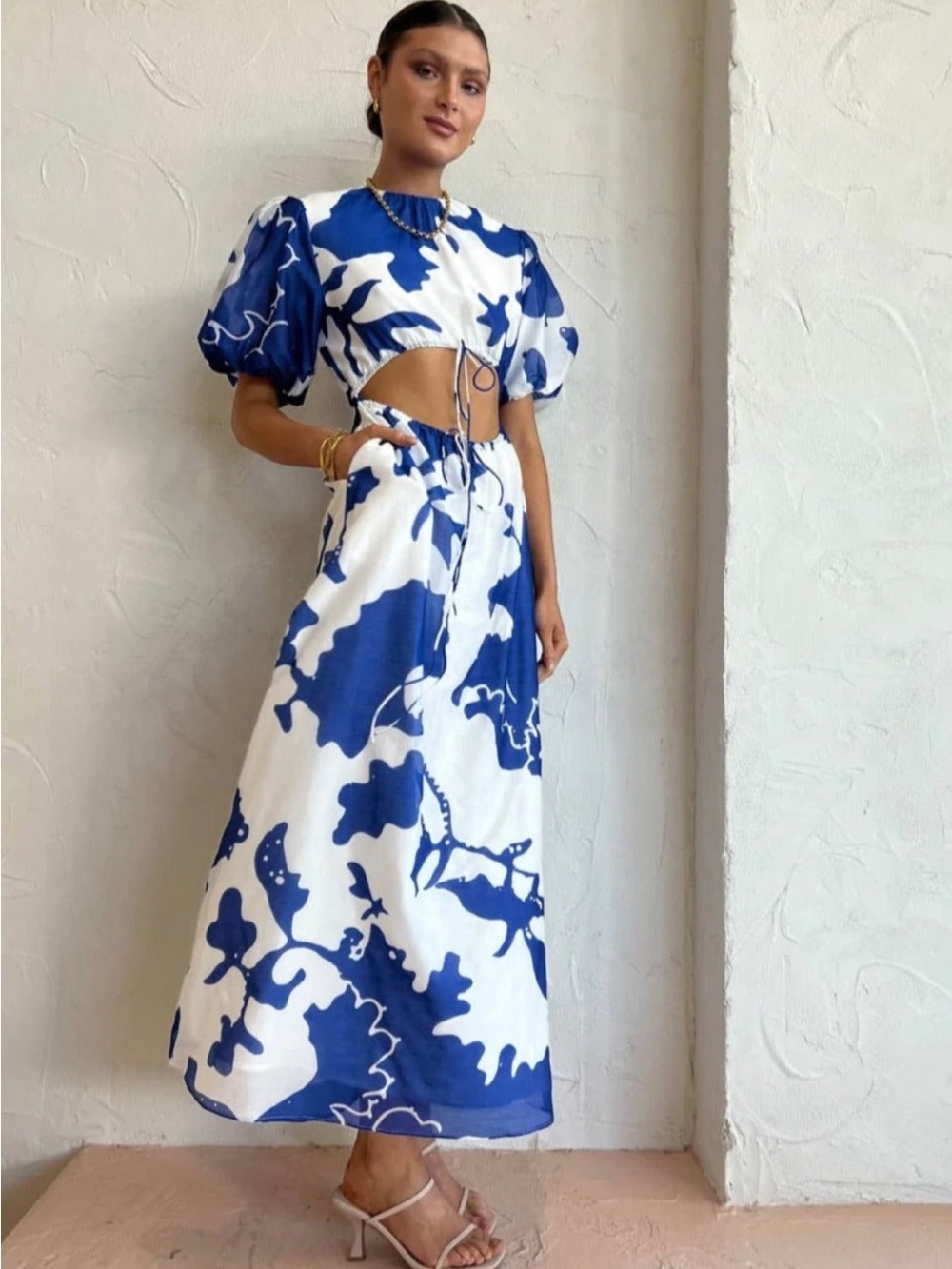 SIR. Vivi Puff Sleeve Maxi Dress - Women's